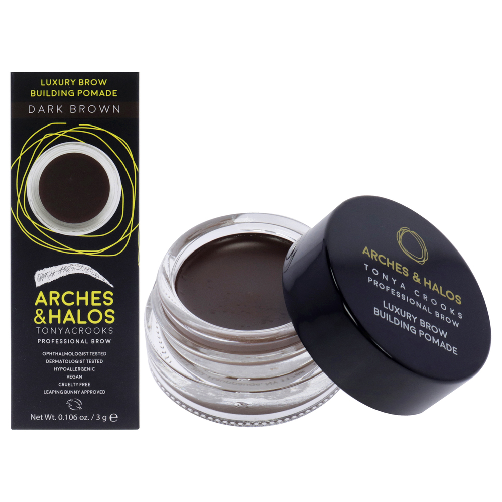 Luxury Brow Buiding Pomade-Dark Brown Arches and Halos for Women-0.106oz Pomade
